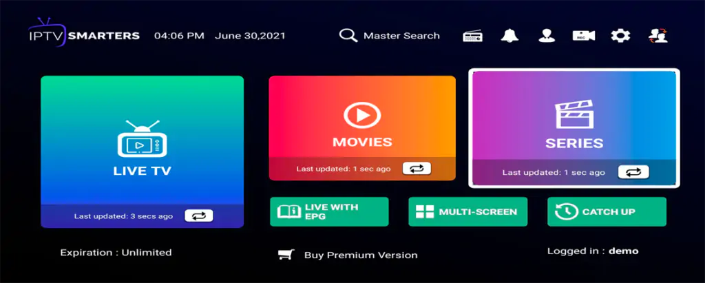 Teste válido por 6 Horas -Teste IPTV Smarters Pro 1 Teste IPTV Smarters Pro Grátis por 6 Horas realize seu teste valido por 6 horas
